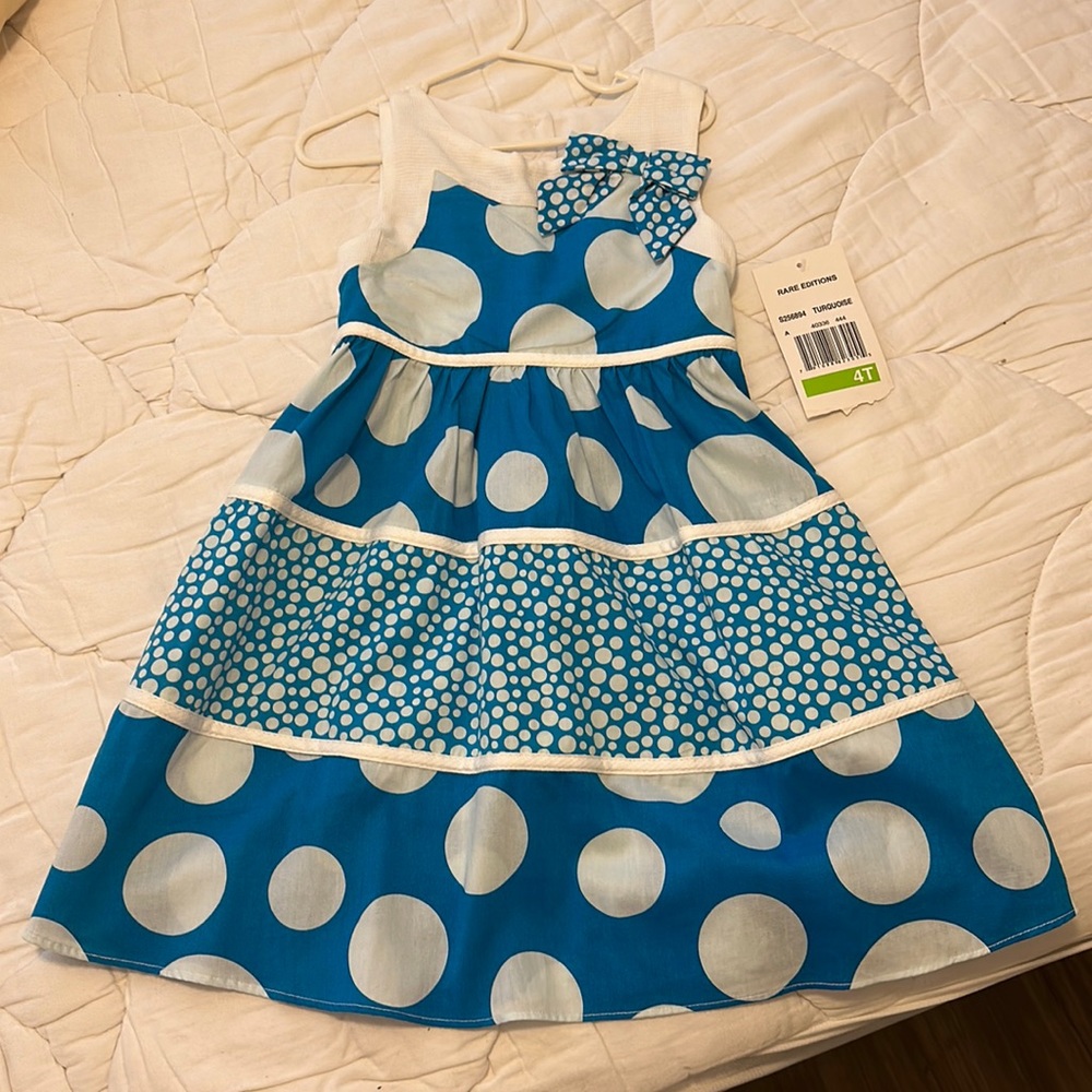 NWT Blue Dot Dress